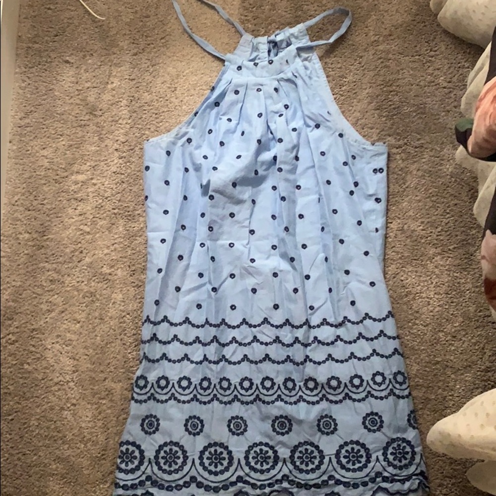 Southern tide embroidered dress